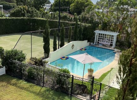 backyard pool