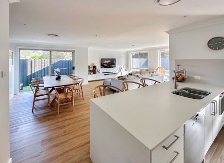 living room dining space