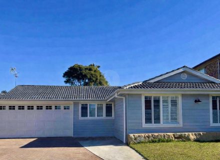 facade garage driveway
