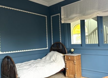This is the only downstairs bedroom
