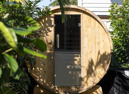 backyard garden established