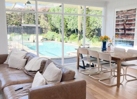 living room dining space