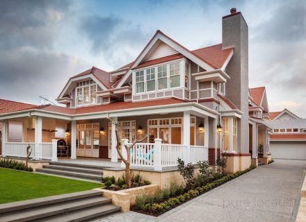 facade driveway garage