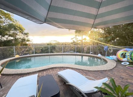 outdoor area pool
