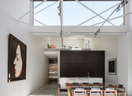 dining space kitchen laundry