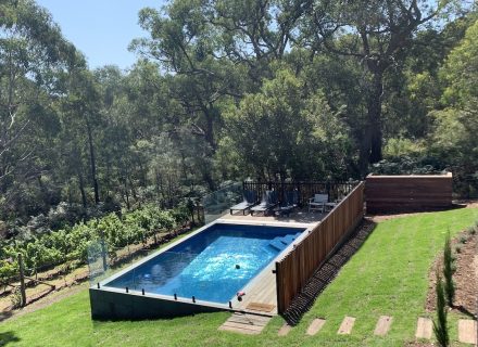 pool backyard