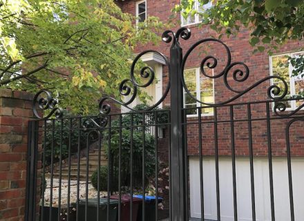 facade driveway garage