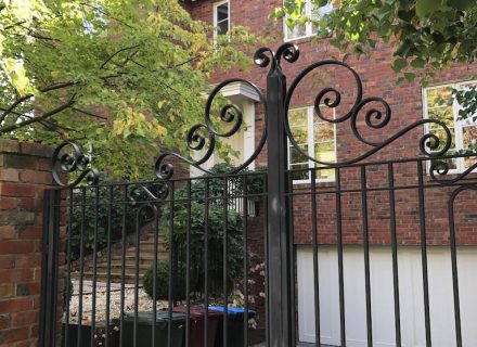 facade driveway garage