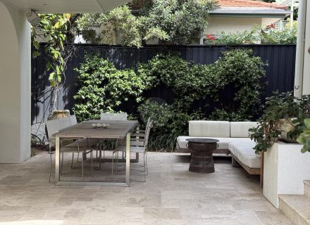 outdoor area backyard garden established