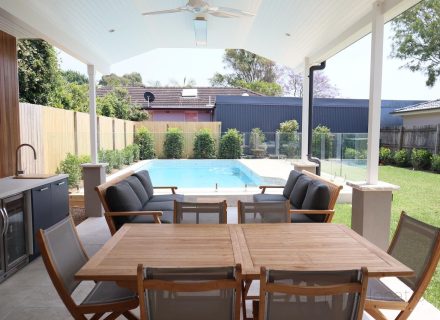 outdoor area pool