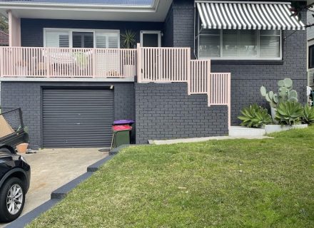 garage facade driveway