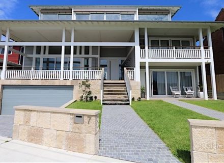 facade driveway garage