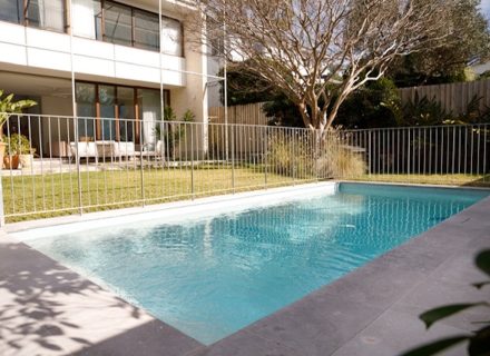 pool backyard