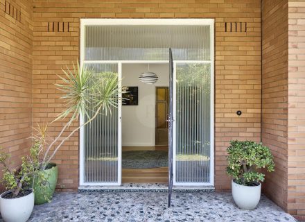 facade driveway garage