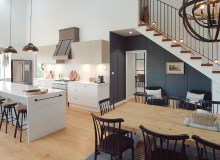 kitchen dining space