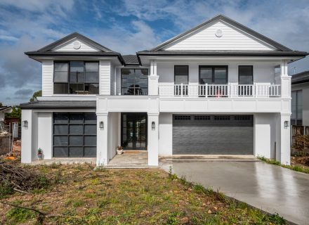 garage facade driveway