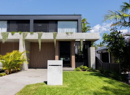 facade driveway garage