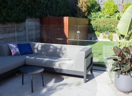 backyard garden established