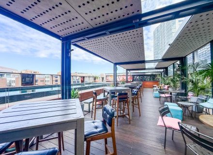 dining space home office garden established