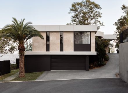 facade driveway garage