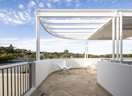 dining space backyard