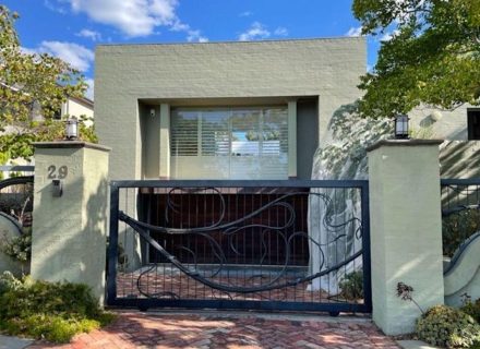 garage driveway facade