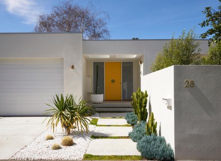 garage facade driveway