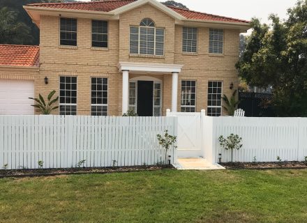 facade driveway garage