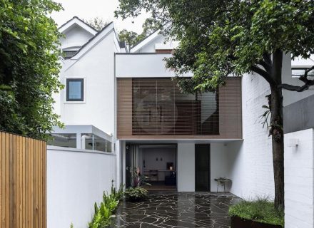 outdoor area driveway garage backyard garden established pool