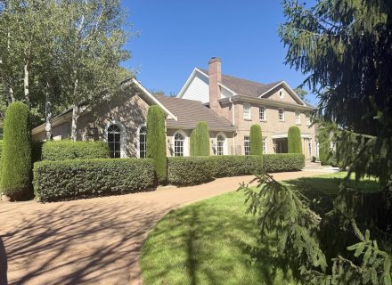 Facade driveway garage