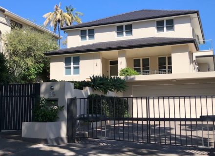 facade driveway garage