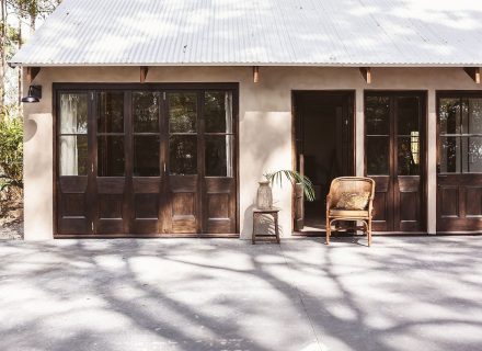 outdoor area garage