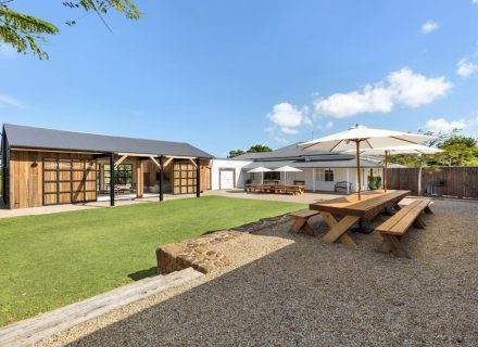outdoor area backyard pool