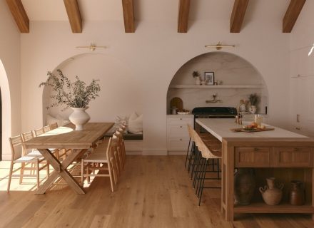 dining space kitchen