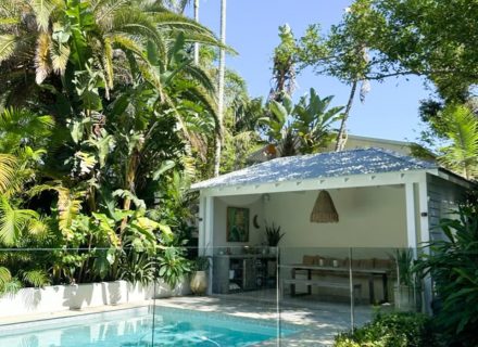 backyard garden established