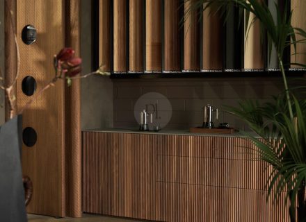 backyard garden established pool