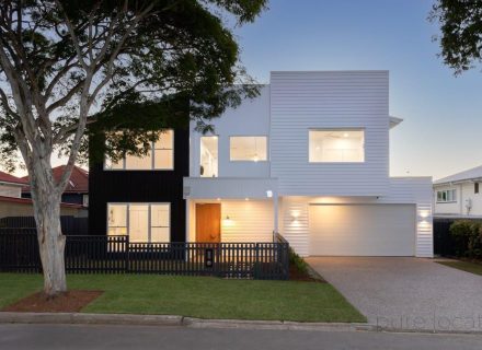 garage driveway facade