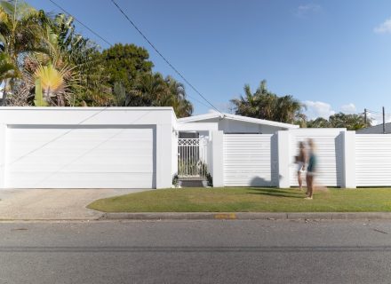 facade driveway garage