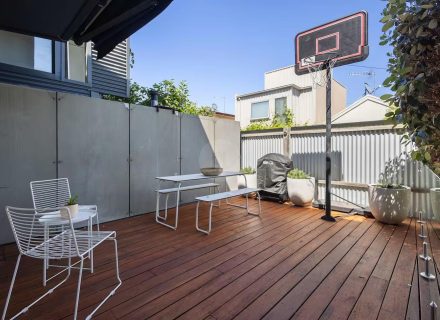 outdoor area backyard garden established