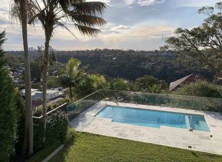 backyard pool