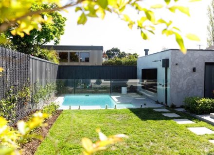 pool backyard