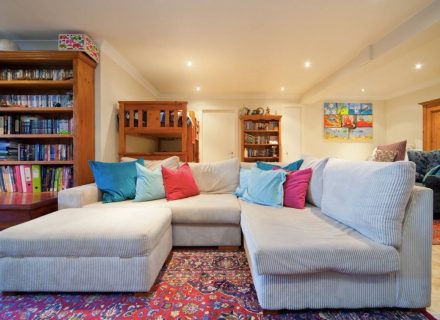 Rumpus room located downstairs