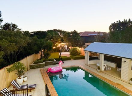 backyard garden established