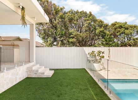 backyard garden established