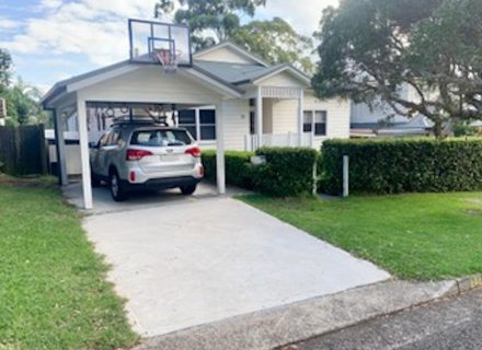 driveway garage facade