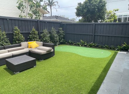 outdoor area backyard