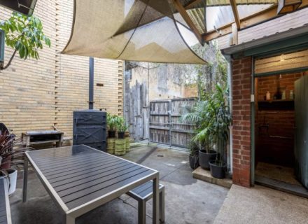 outdoor living backyard garage facade pool garden established