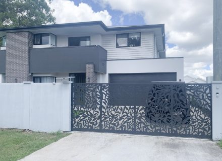facade driveway garage