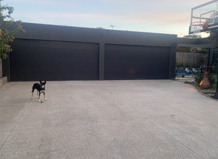 garage driveway