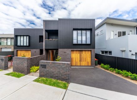 facade driveway garage